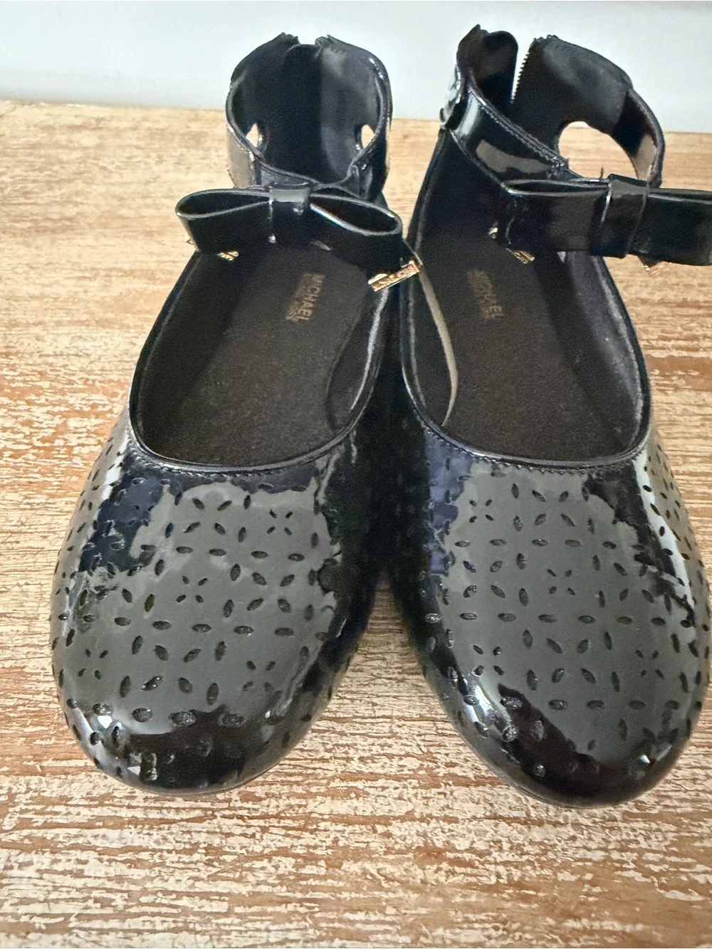 Michael Kors shiny patent